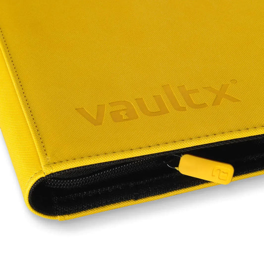 Snaps Sunrise Yellow 9 Slot Vault X 9-Pocket Exo-Tec Zip Binder