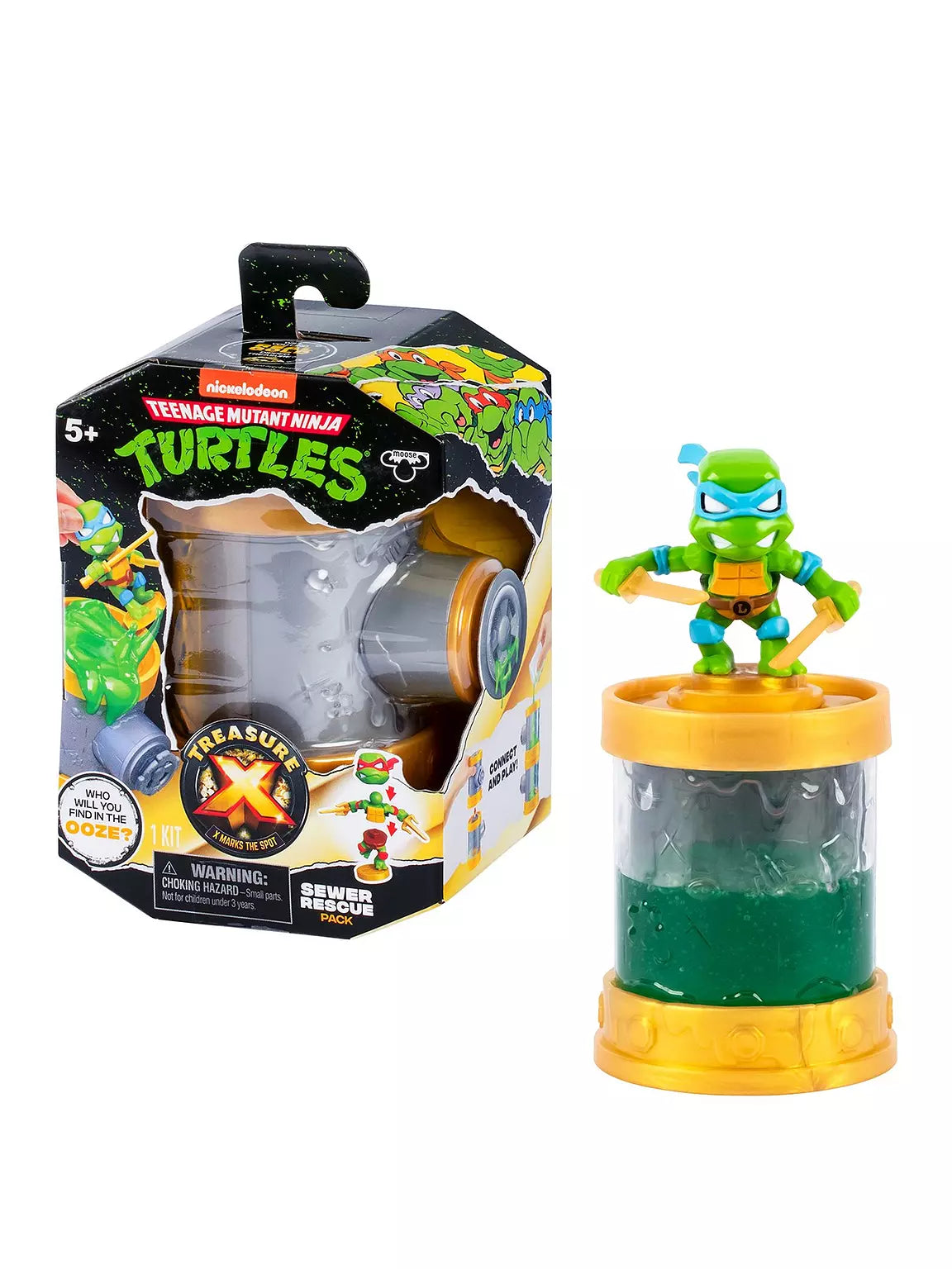 Snaps Teenage Mutant Ninja Turtles Sewer Rescue Pack Treasure X