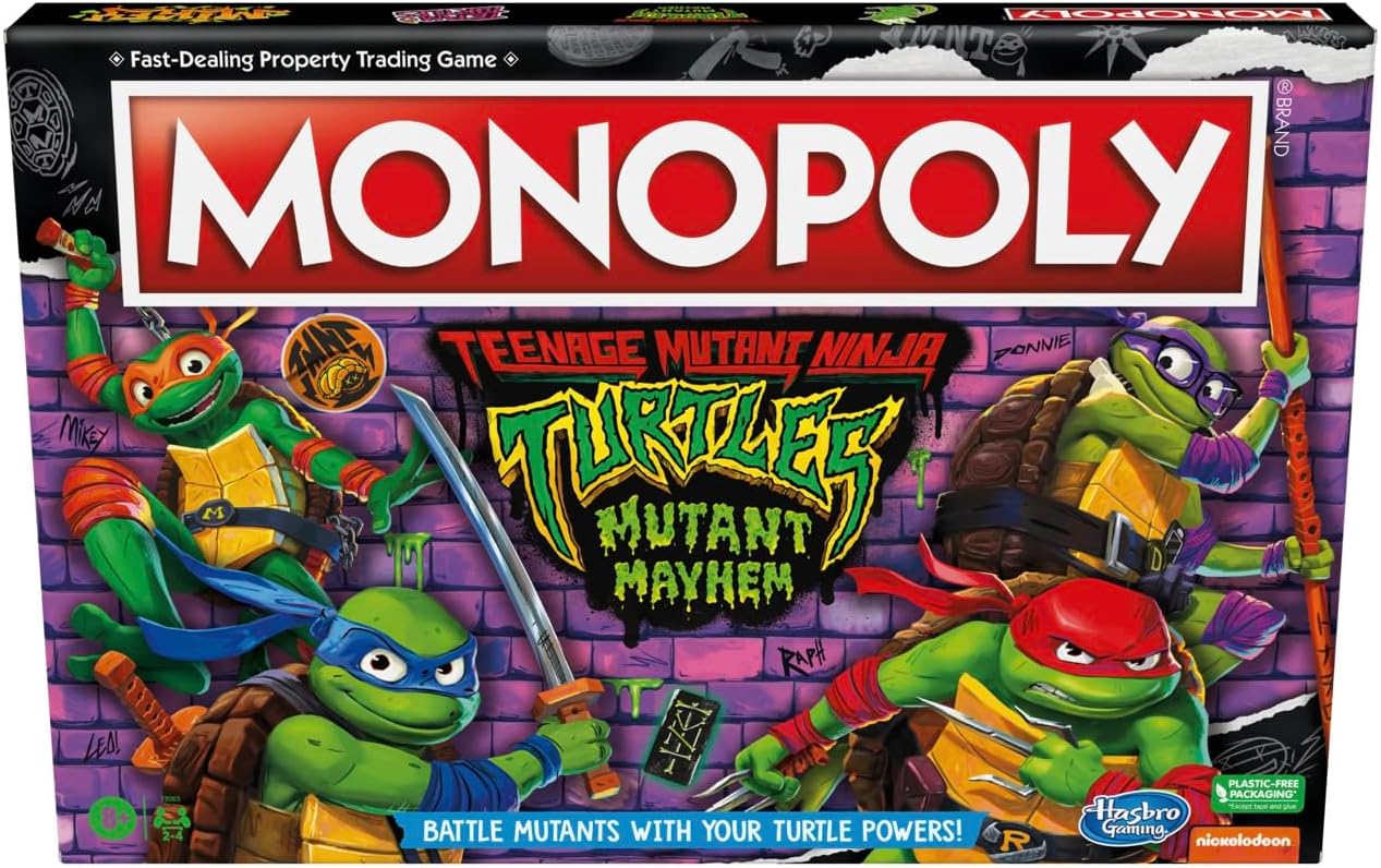 Snaps Teenage Mutant Ninjas Monopoly Mayhem Edition