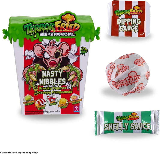 Snaps Terror Fried Nasty Nibbles, Gross collectables with slime