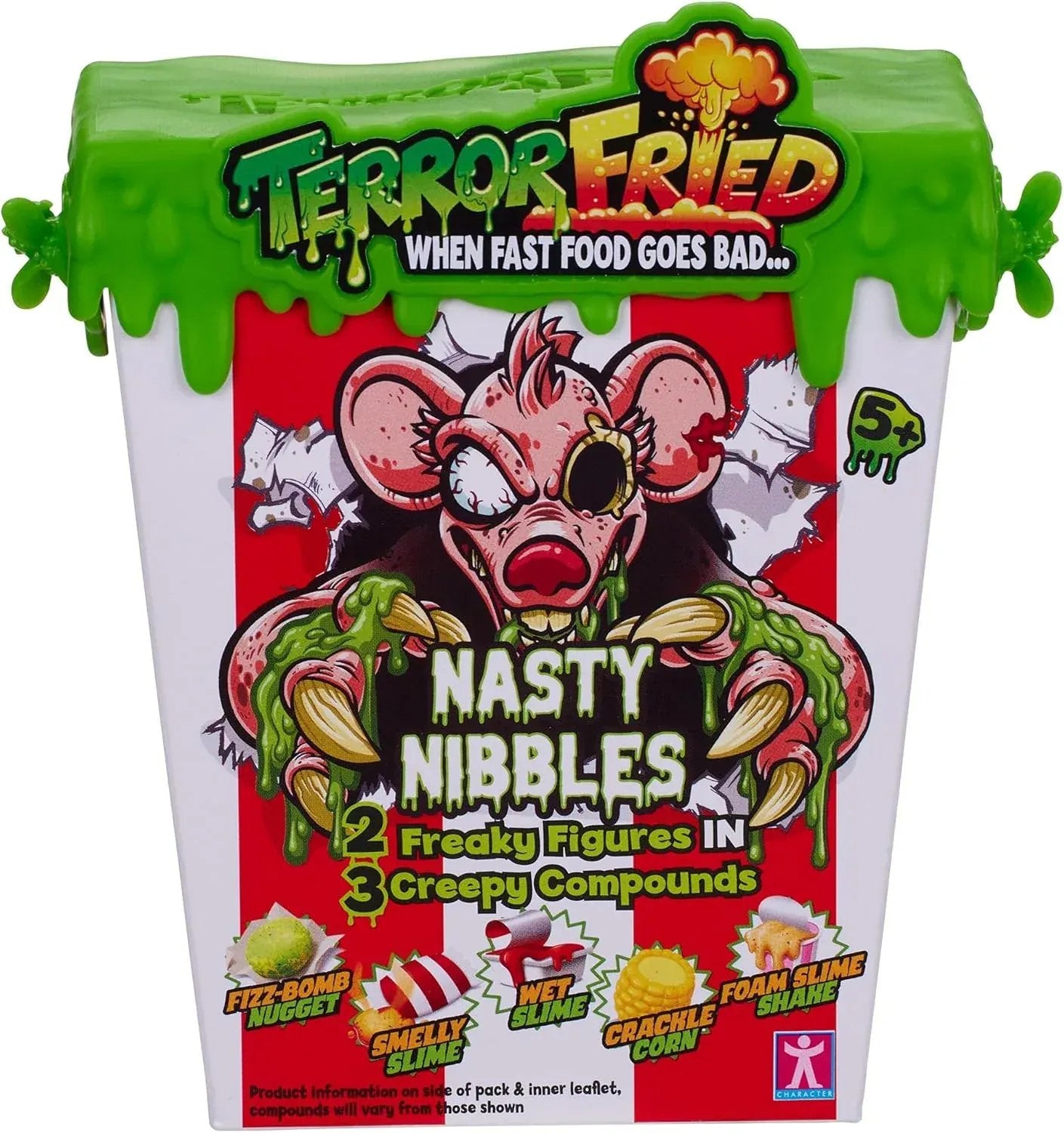 Snaps Terror Fried Nasty Nibbles, Gross collectables with slime