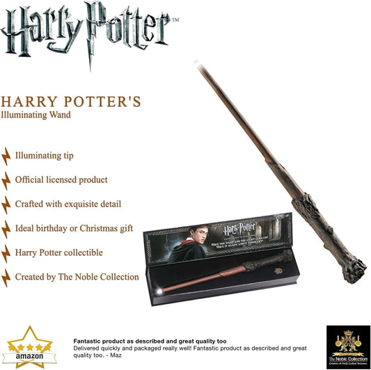 Snaps The Noble Collection Harry Potter's Illuminating Wand