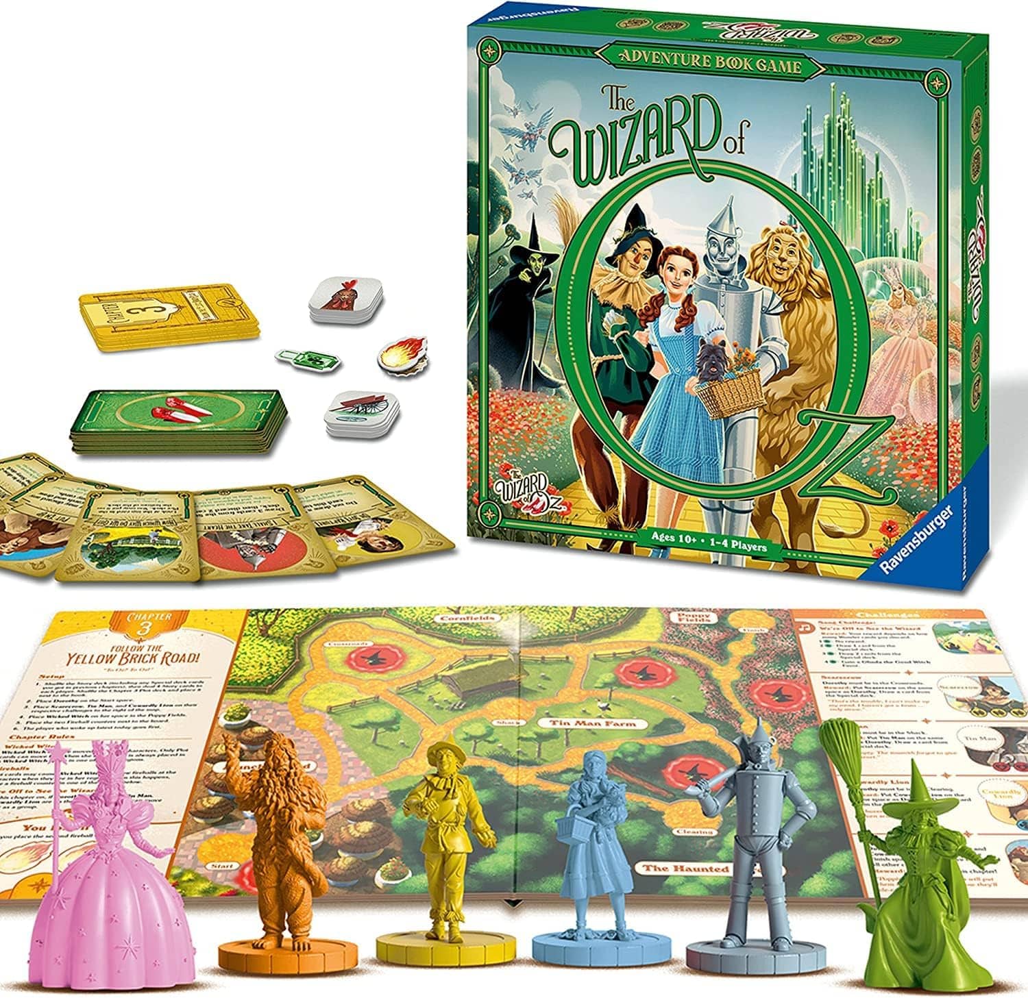 Snaps The Wizard of Oz Adventure Book - Family Strategy Board Game