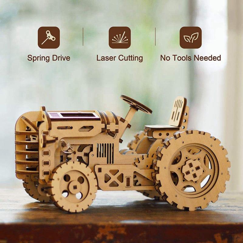 Snaps Tractor 3D Wooden Puzzle