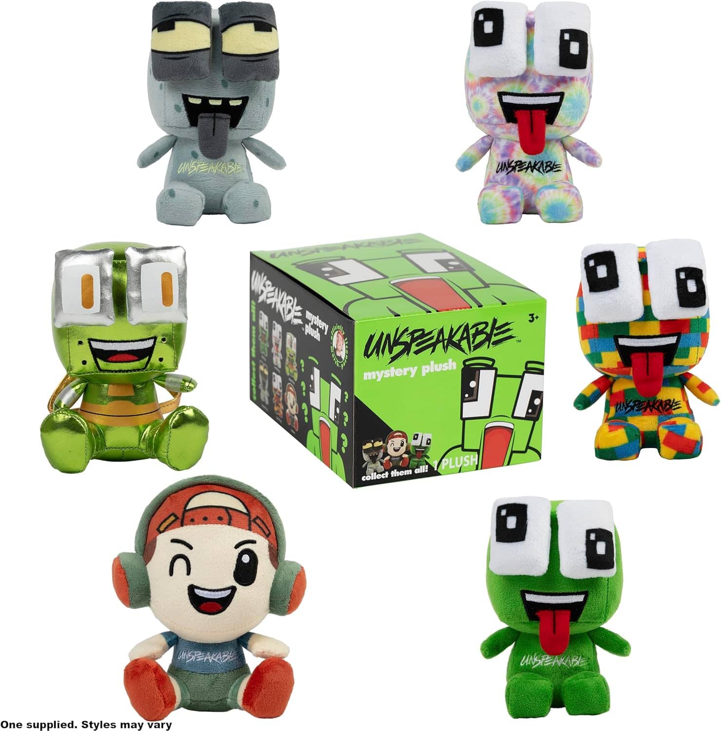 Snaps Unspeakable 6" Mini Mystery Plush, Series 1
