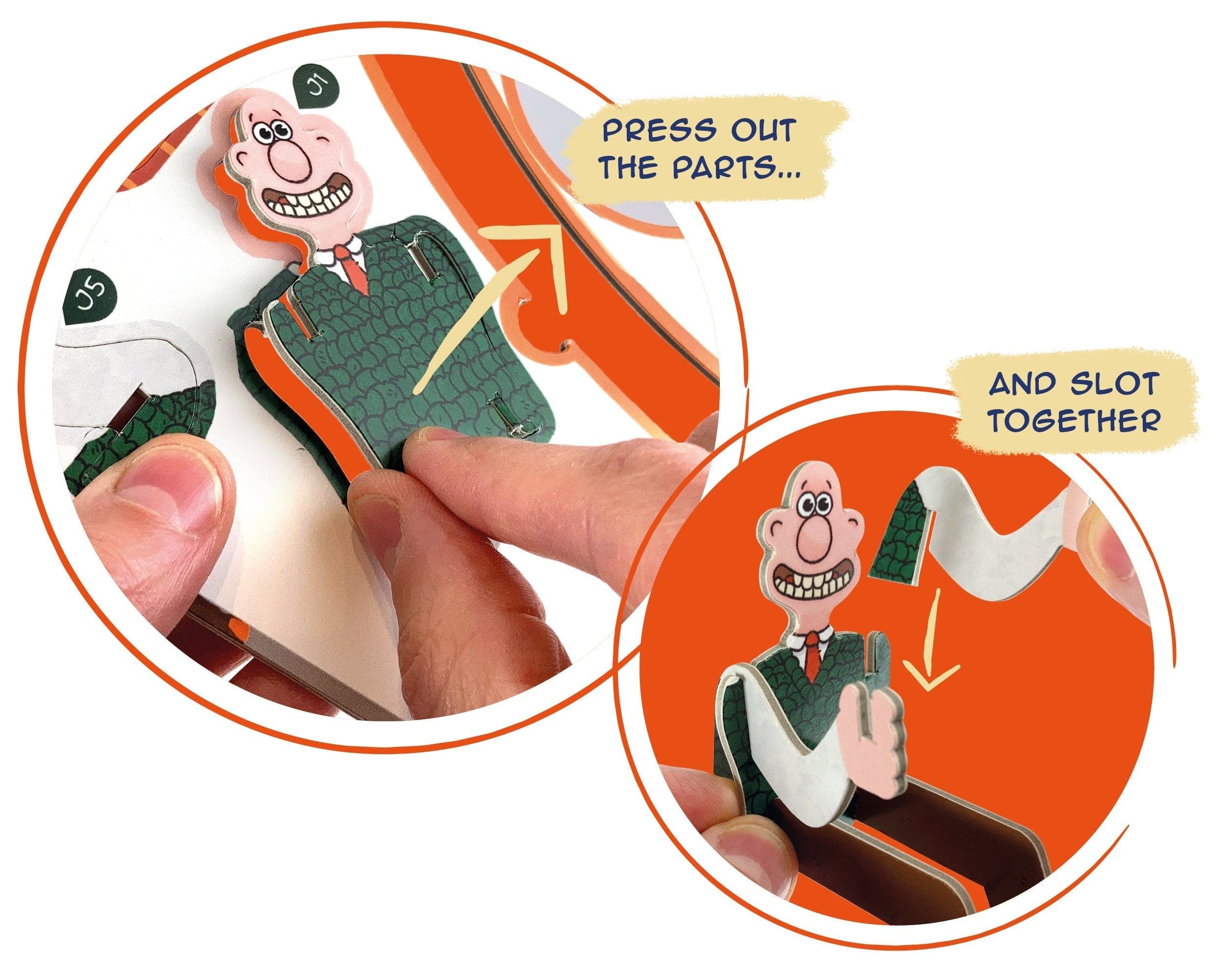 Snaps Wallace & Gromit Rocket - Build Your Own