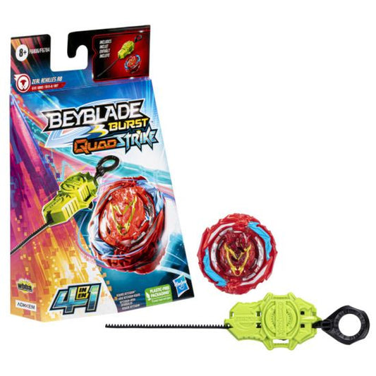 Snaps Zeal Achilles A8 Beyblade Burst QuadStrike Starter Pack