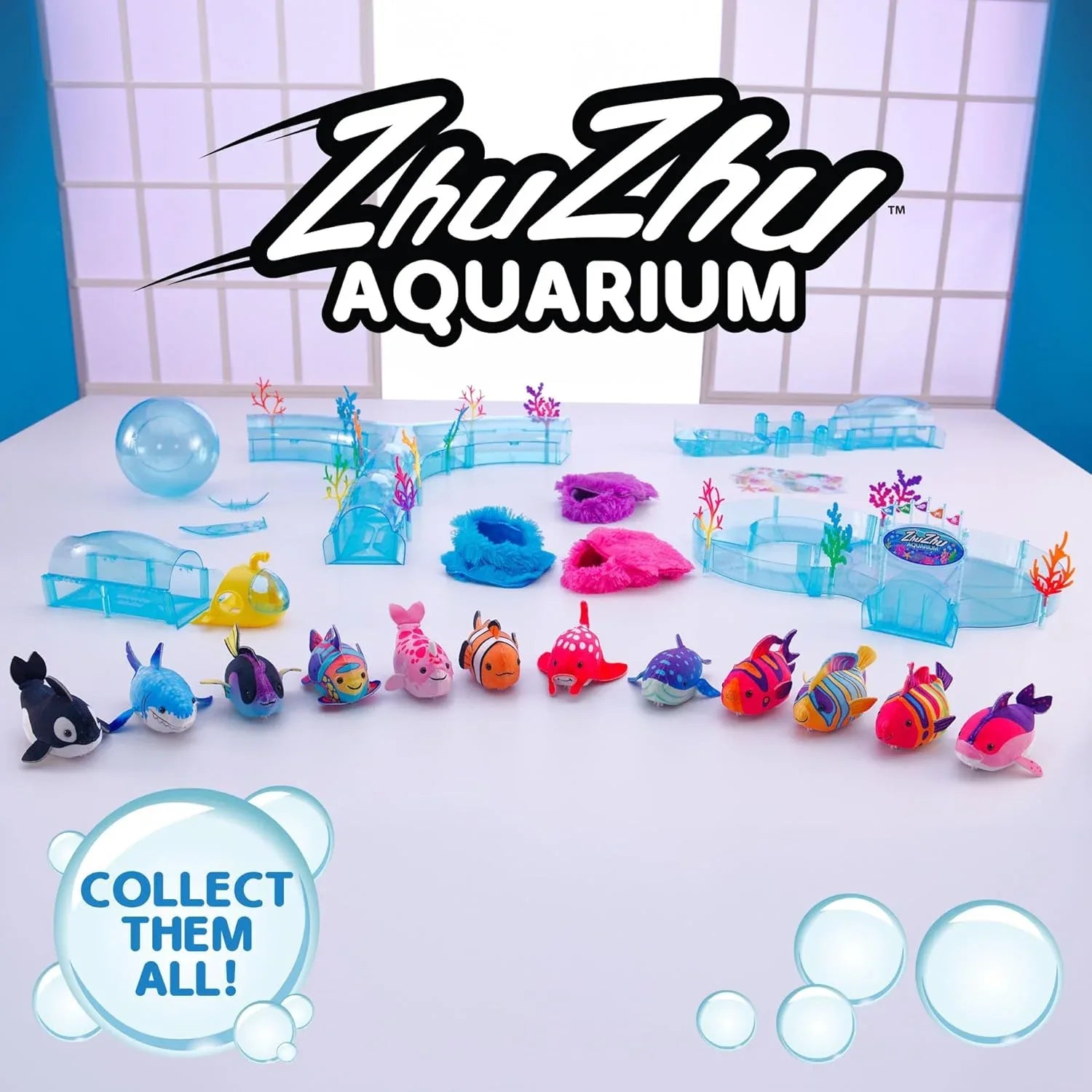 Snaps Zhu Zhu Aquarium Figure of 8 Starter Playset