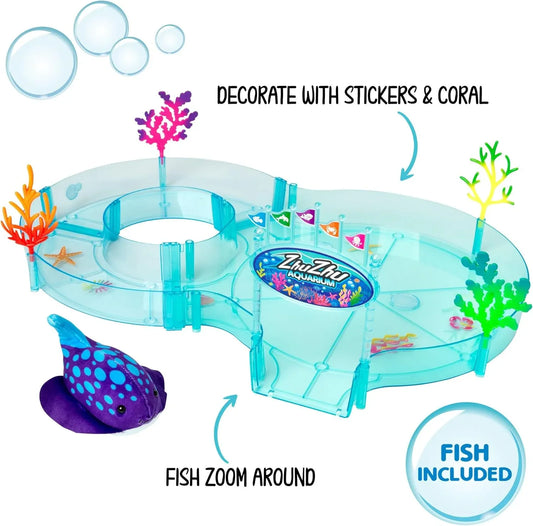 Snaps Zhu Zhu Aquarium Figure of 8 Starter Playset