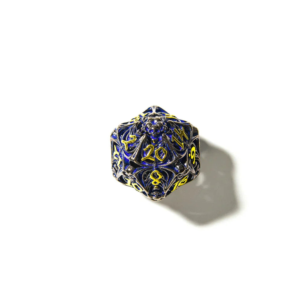 Soulrend | Hollow Metal | 7 Piece Set - Balanced Dice Set - DICE