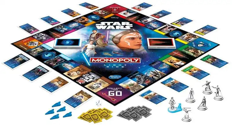 Purple Anime MONOPOLY STAR WARS LIGHT SIDE
