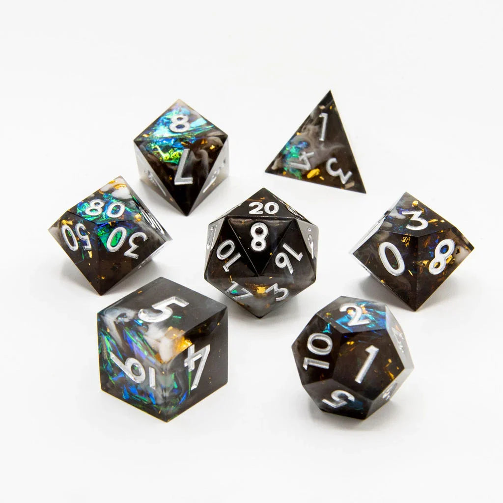 Stormcaller | Sharp Edge Dice | 7 Piece Set - DICE