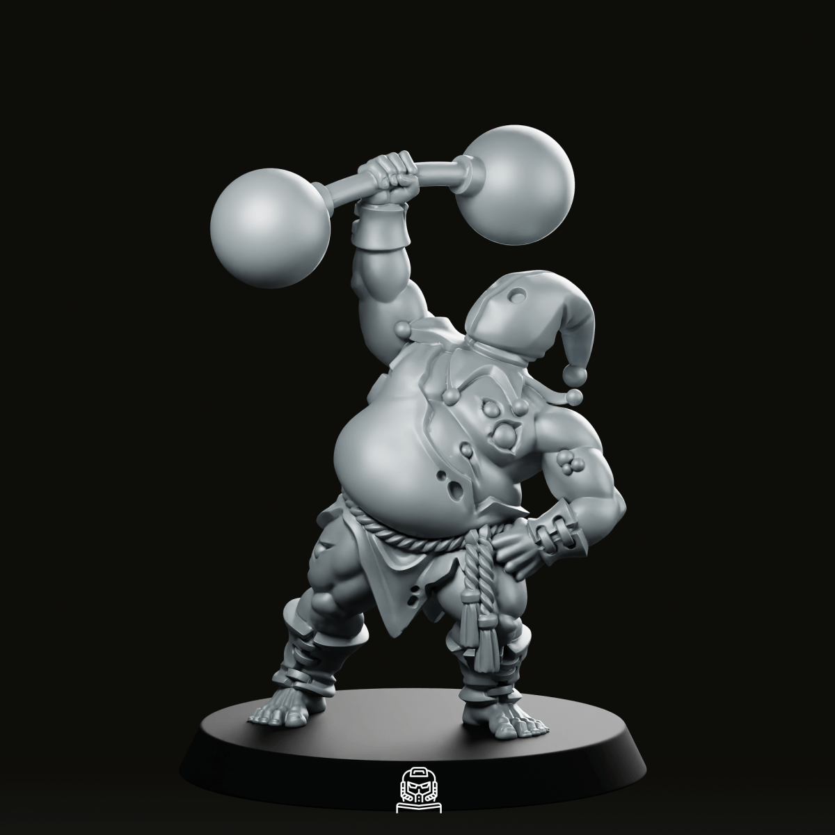 We Print Miniatures Fantasy Strongman Circus Miniature