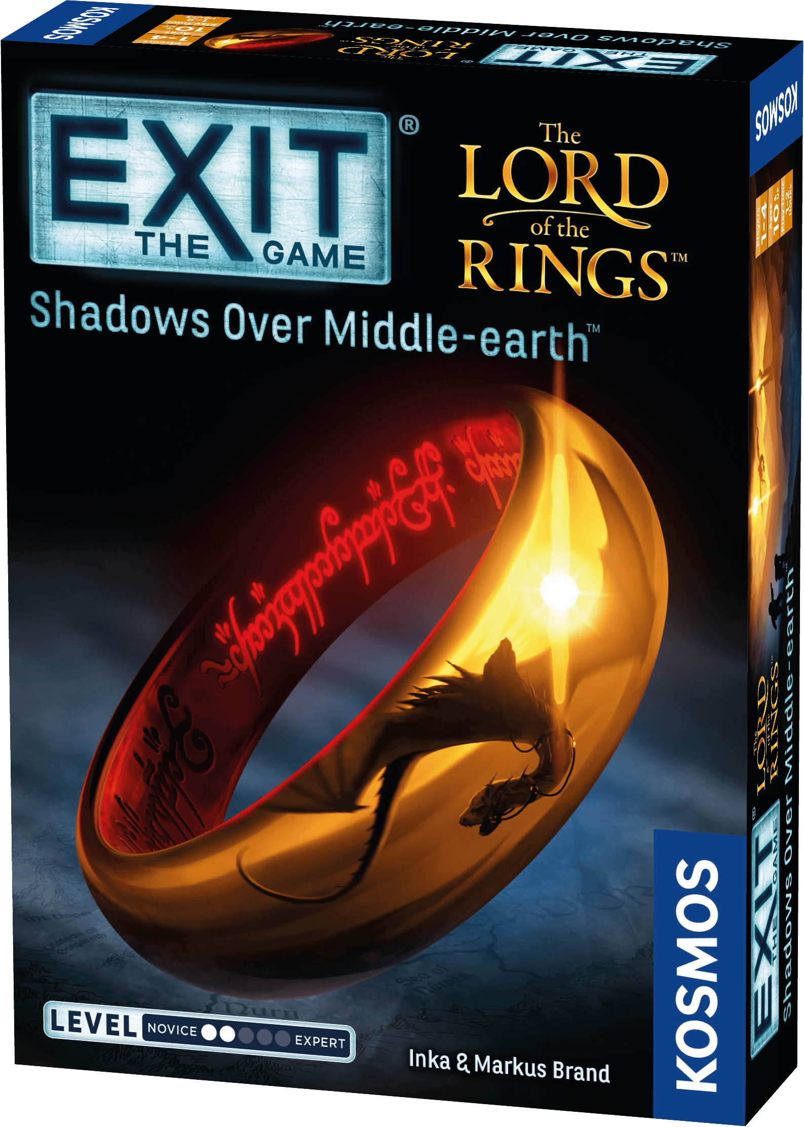 Thames & Kosmos UK LP Board Game EXIT Lord of the Rings: Shadows Over Middle-Earth Board Game