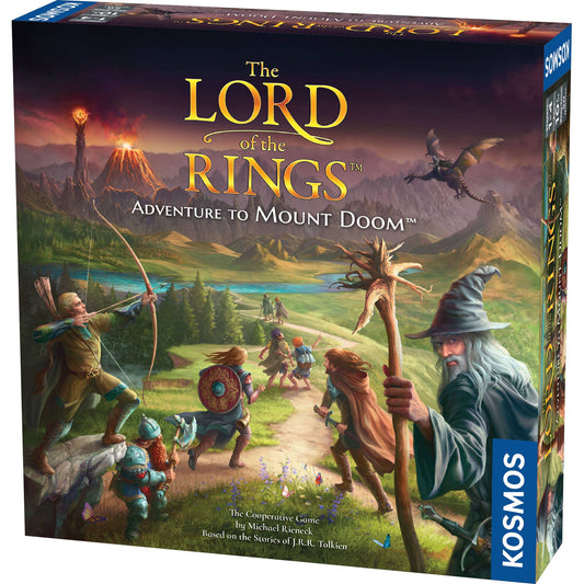 Thames & Kosmos UK LP Lord of the Rings: Adventure to Mount Doom - Board Game