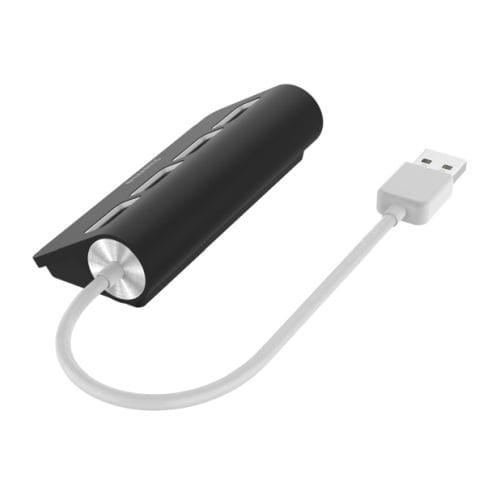 The Electronics Hub Computer Connectivity Hama External 4-Port USB Hub, USB Powered, Black