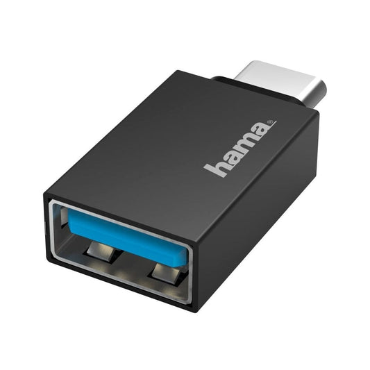 The Electronics Hub Computer Connectivity Hama USB-C Plug to USB-A 3.2 Socket Adapter