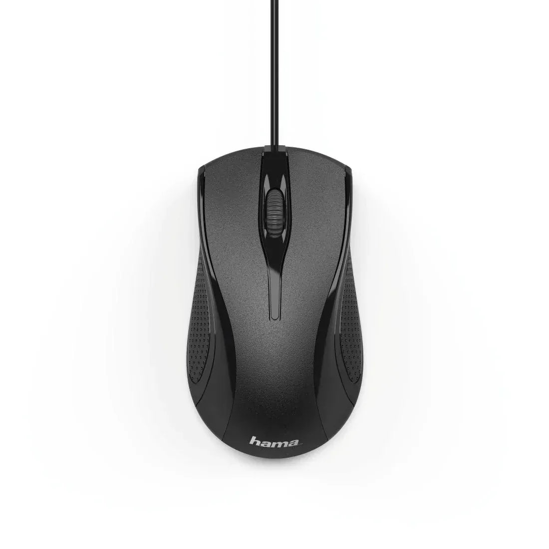 The Electronics Hub Computer Mouse Hama MC-200 Wired USB Optical 3-Button Mouse, Black
