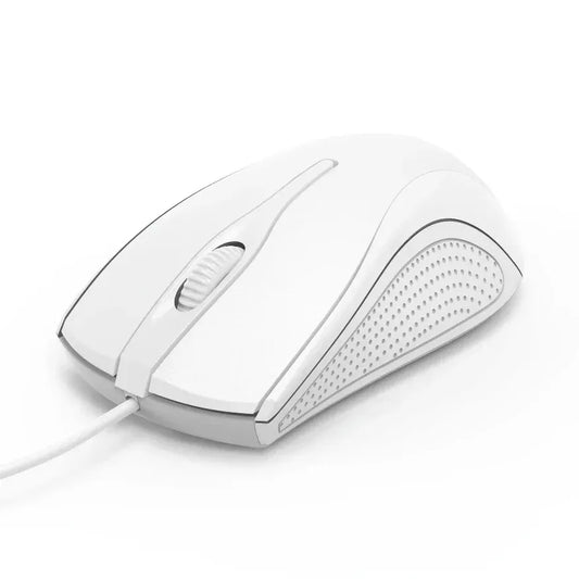 The Electronics Hub Computer Mouse Hama MC-200 Wired USB Optical 3-Button Mouse, White