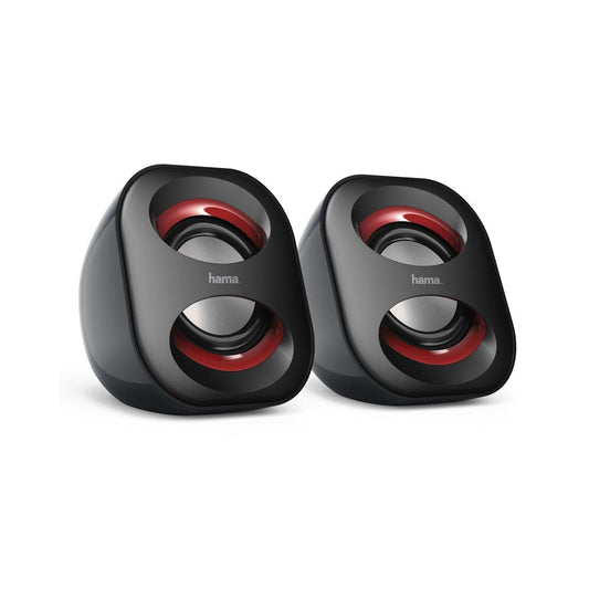 The Electronics Hub Computer Speakers Hama Sonic Mobil 183 USB Powered Desktop PC Speakers with 3.5mm Jack