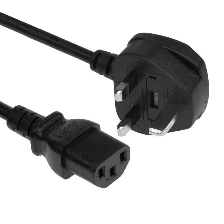 The Electronics Hub Mains Power Cables 0.5 Metre The Electronics Hub UK Plug to C13 Mains Lead