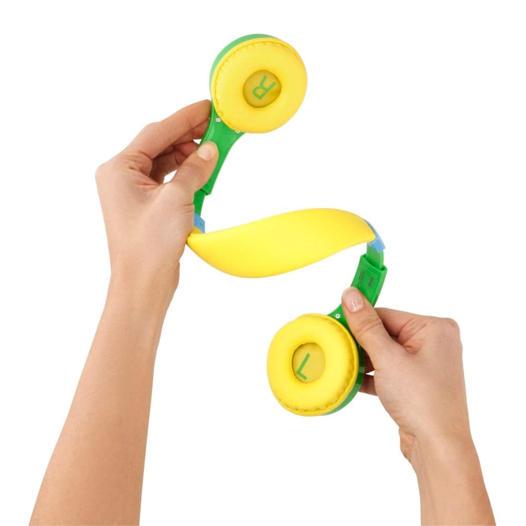 The Electronics Hub On-Ear Headphones Green/Yellow Hama Kids Guard On-Ear Wired Headphones, Green/Yellow