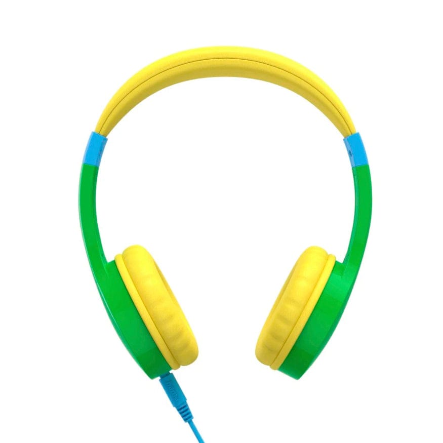 The Electronics Hub On-Ear Headphones Green/Yellow Hama Kids Guard On-Ear Wired Headphones, Green/Yellow