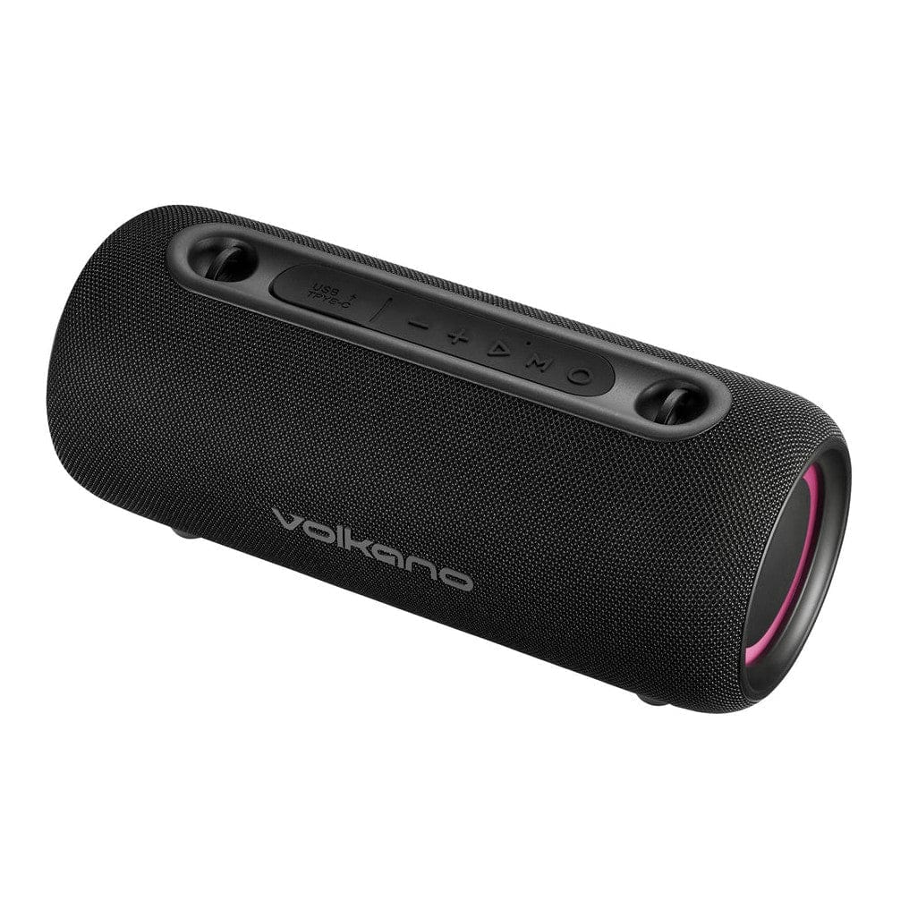 The Electronics Hub Portable Speaker Volkano Mamba 2.0 Series Bluetooth Portable Speaker With FM Radio, Black
