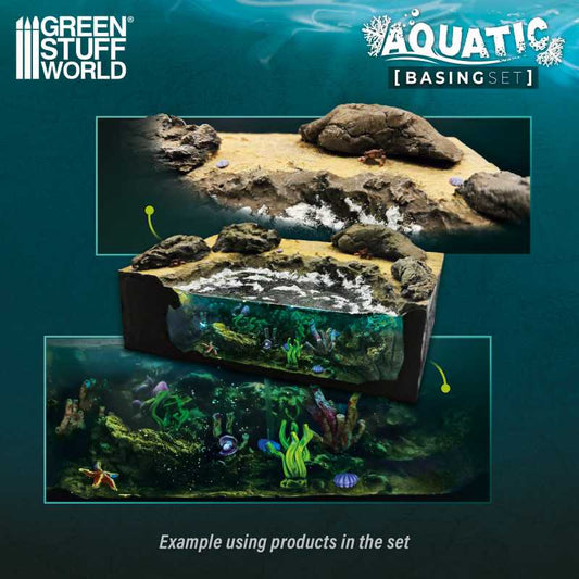 The Home Crafters Ltd. Basing Kits Green Stuff World: Basing Set - Aquatic