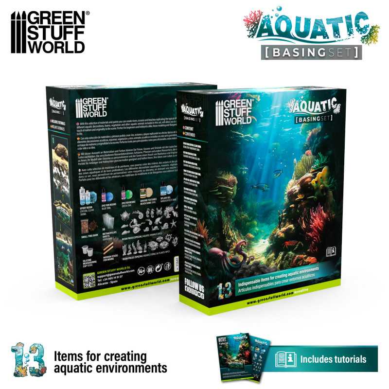 The Home Crafters Ltd. Basing Kits Green Stuff World: Basing Set - Aquatic
