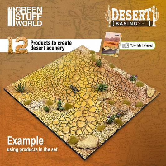 The Home Crafters Ltd. Basing Kits Green Stuff World: Basing Set - Desert