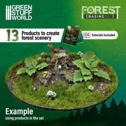 The Home Crafters Ltd. Basing Kits Green Stuff World: Basing Set - Forest