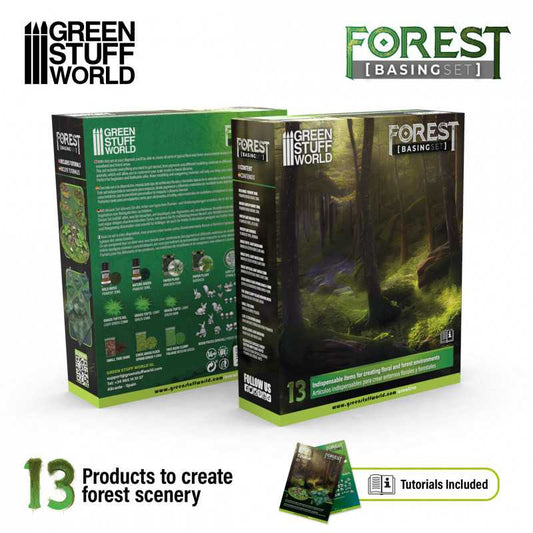 The Home Crafters Ltd. Basing Kits Green Stuff World: Basing Set - Forest