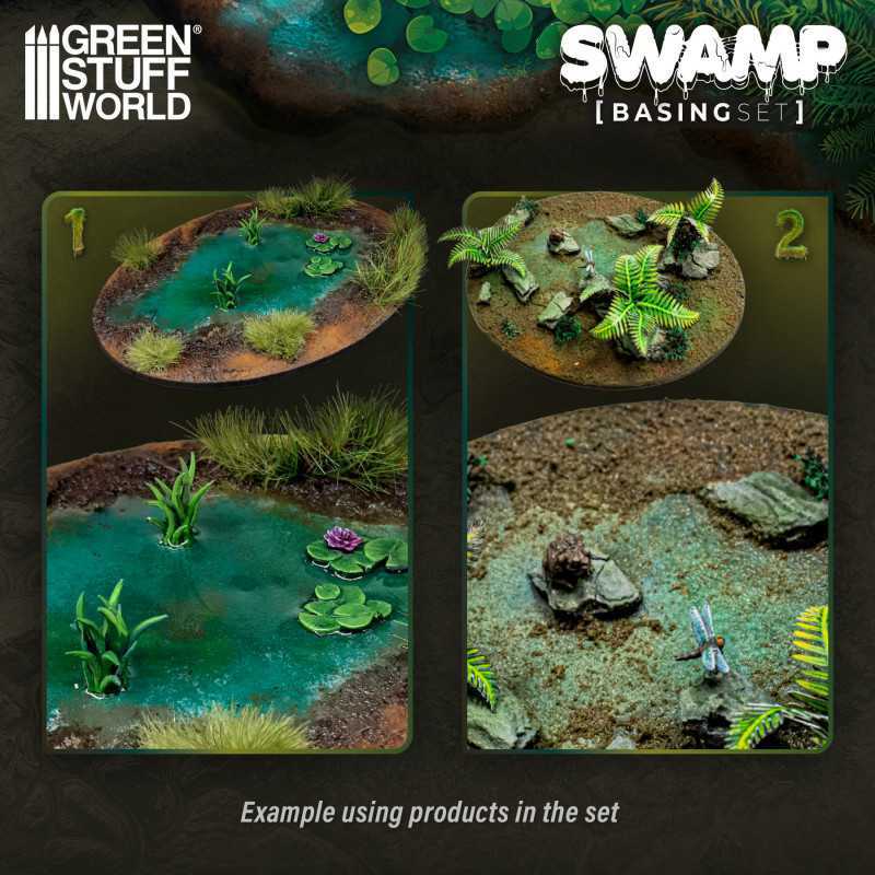 The Home Crafters Ltd. Basing Kits Green Stuff World: Basing Set - Swamp