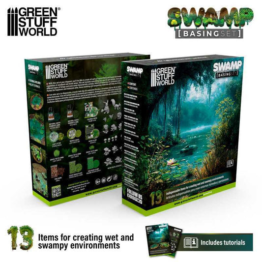 The Home Crafters Ltd. Basing Kits Green Stuff World: Basing Set - Swamp