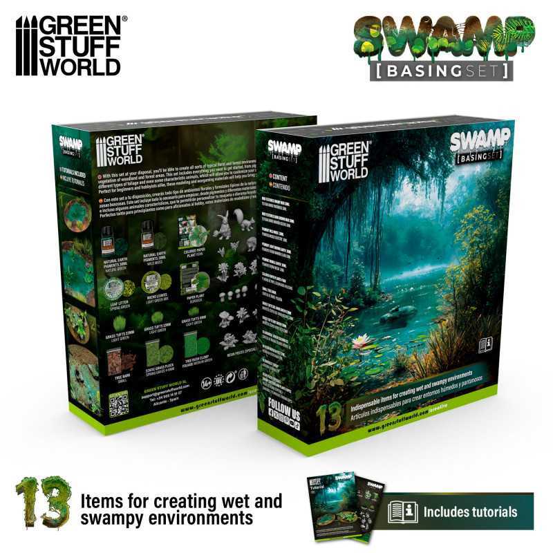 The Home Crafters Ltd. Basing Kits Green Stuff World: Basing Set - Swamp