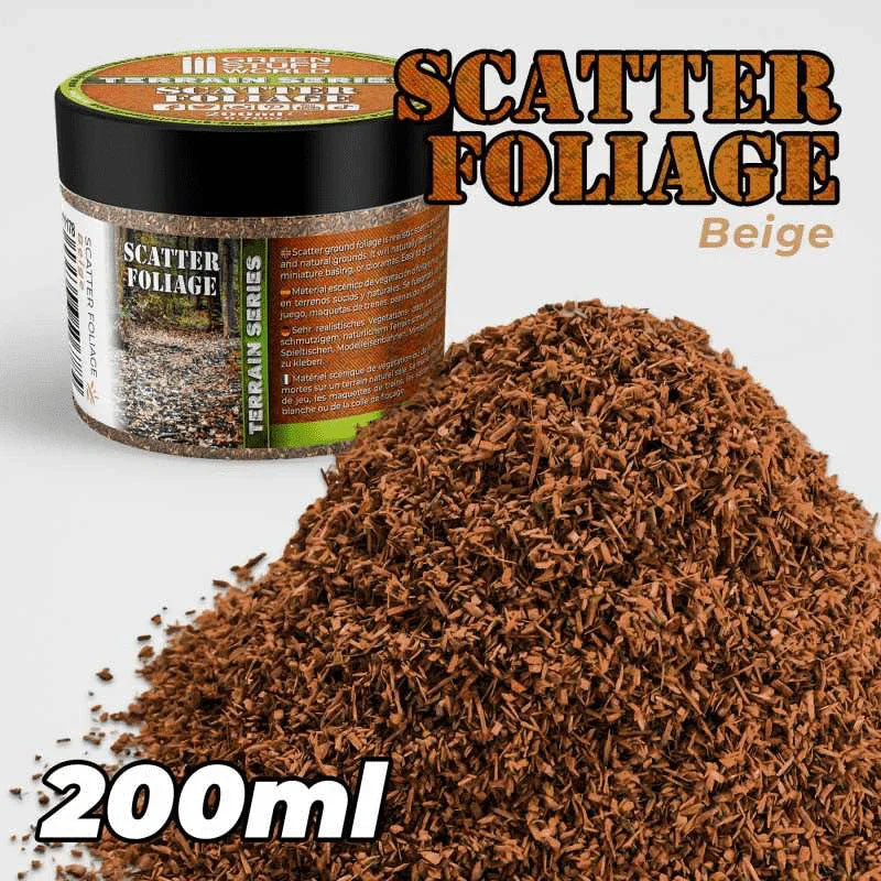 The Home Crafters Ltd. Basing Materials Brown Beige Green Stuff World: Scatter Foliage - 200ml