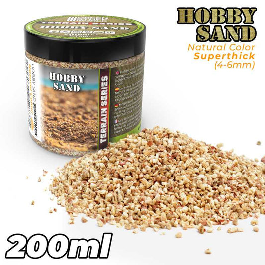 The Home Crafters Ltd. Basing Materials Extra Thick Green Stuff World: Natural Hobby Sand - 200ml