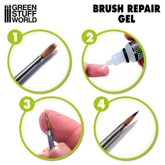 The Home Crafters Ltd. Clean-Up Green Stuff World: Brush Repair Gel - 17ml