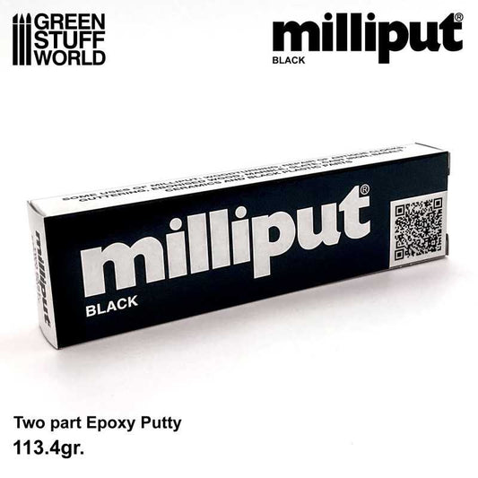 The Home Crafters Ltd. Epoxy Putty Black Milliput Epoxy Putty - 2x56g