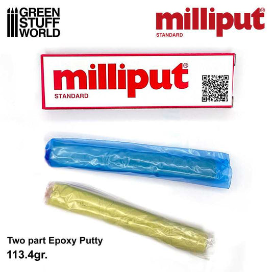 The Home Crafters Ltd. Epoxy Putty Milliput Standard Epoxy Putty Yellow Grey - 113g