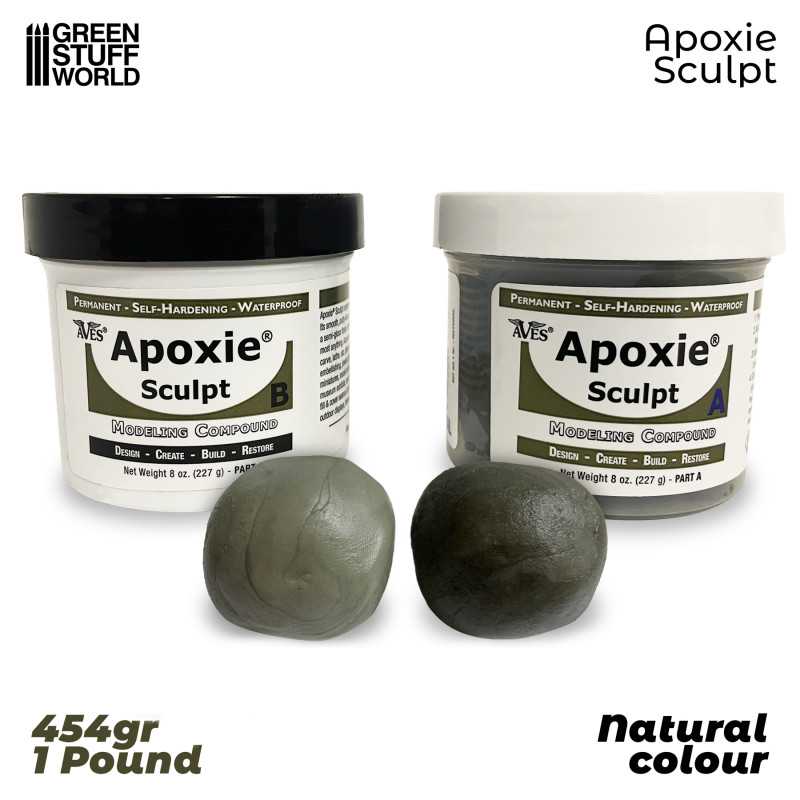 The Home Crafters Ltd. Epoxy Resin Apoxie Sculpt Epoxy Resin Putty - Natural 454g
