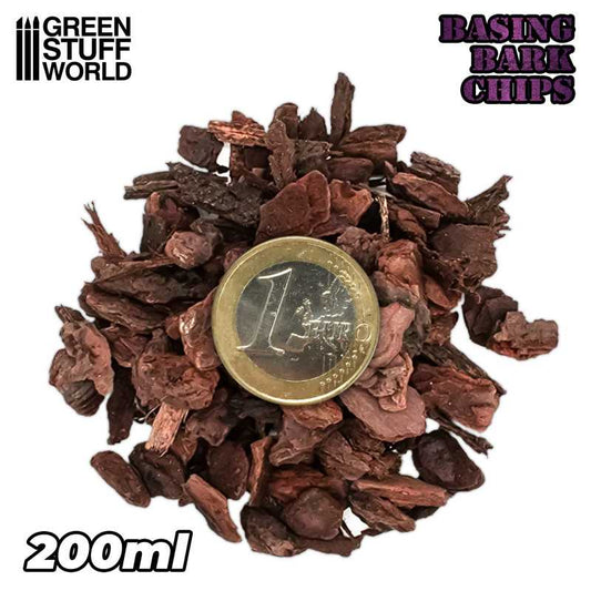 The Home Crafters Ltd. Green Stuff World: Basing Bark Chips - 200ml