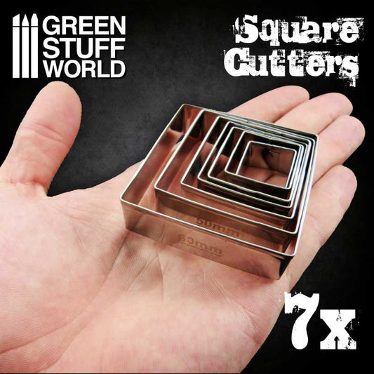 The Home Crafters Ltd. Hobby Cutters Green Stuff World: Stainless Steel Cutters for Bases
