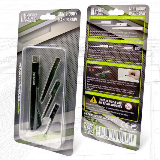 The Home Crafters Ltd. Knives Green Stuff World: Hobby Mini Razor Saw