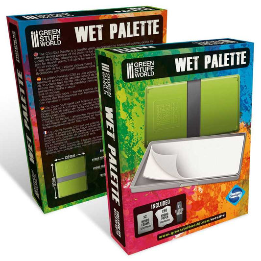 The Home Crafters Ltd. Palettes & Pots Green Stuff World: Acrylic Wet Palette