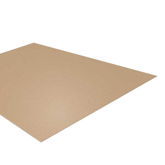 The Home Crafters Ltd. Plasticard & Foamboard Green Stuff World: Textured Styrene Plasticard Sheet - Corrugated (1.2mm)