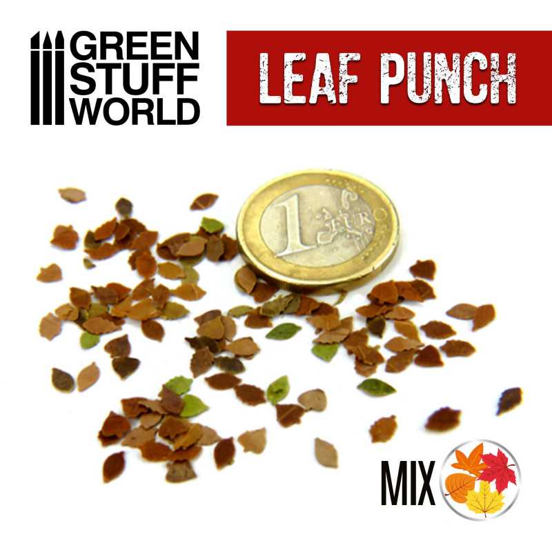 The Home Crafters Ltd. Punches Green Stuff World: Miniature Leaf Punch - Beech, Elm, Birch Mix