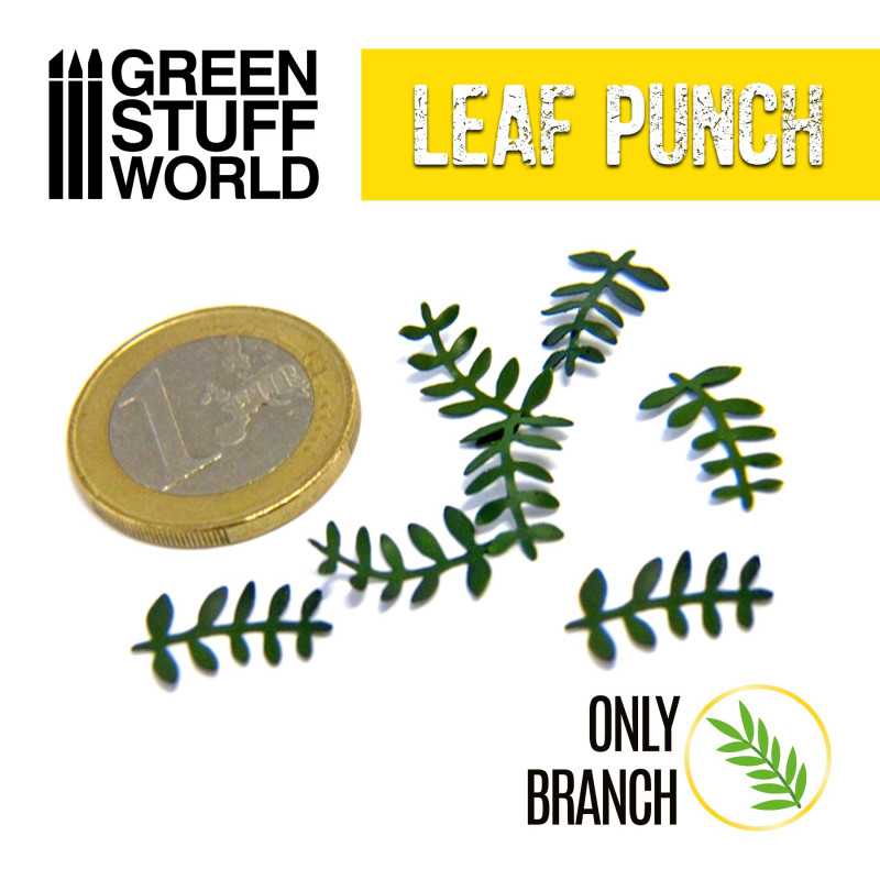 The Home Crafters Ltd. Punches Green Stuff World: Miniature Leaf Punch - Only Branch