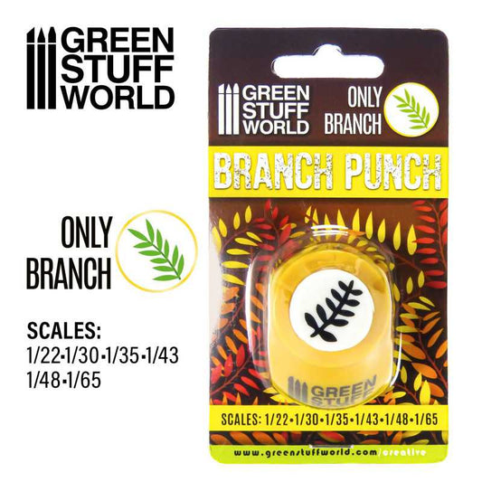 The Home Crafters Ltd. Punches Green Stuff World: Miniature Leaf Punch - Only Branch